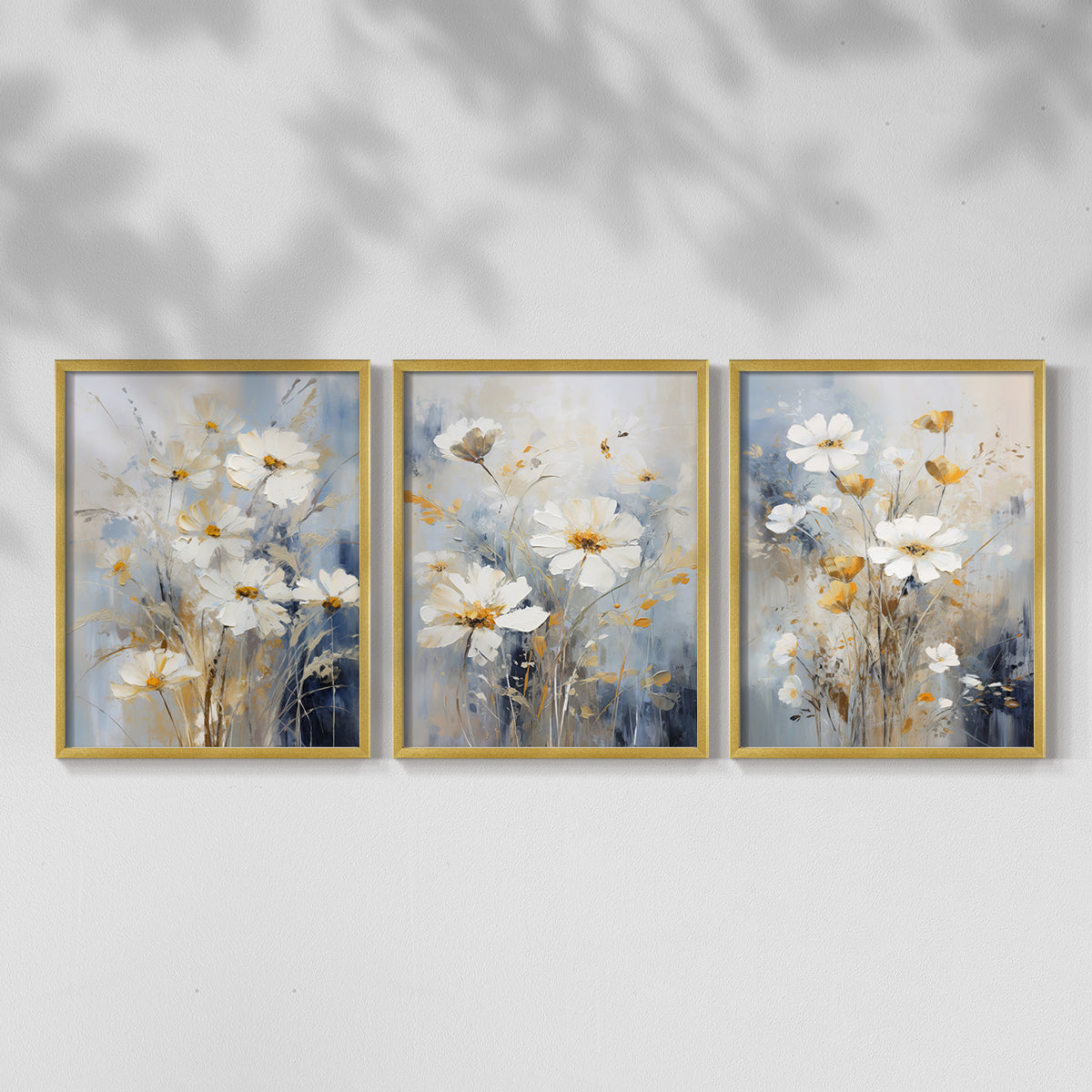Floral Study Series XCV - Restickable Framed Art Set
