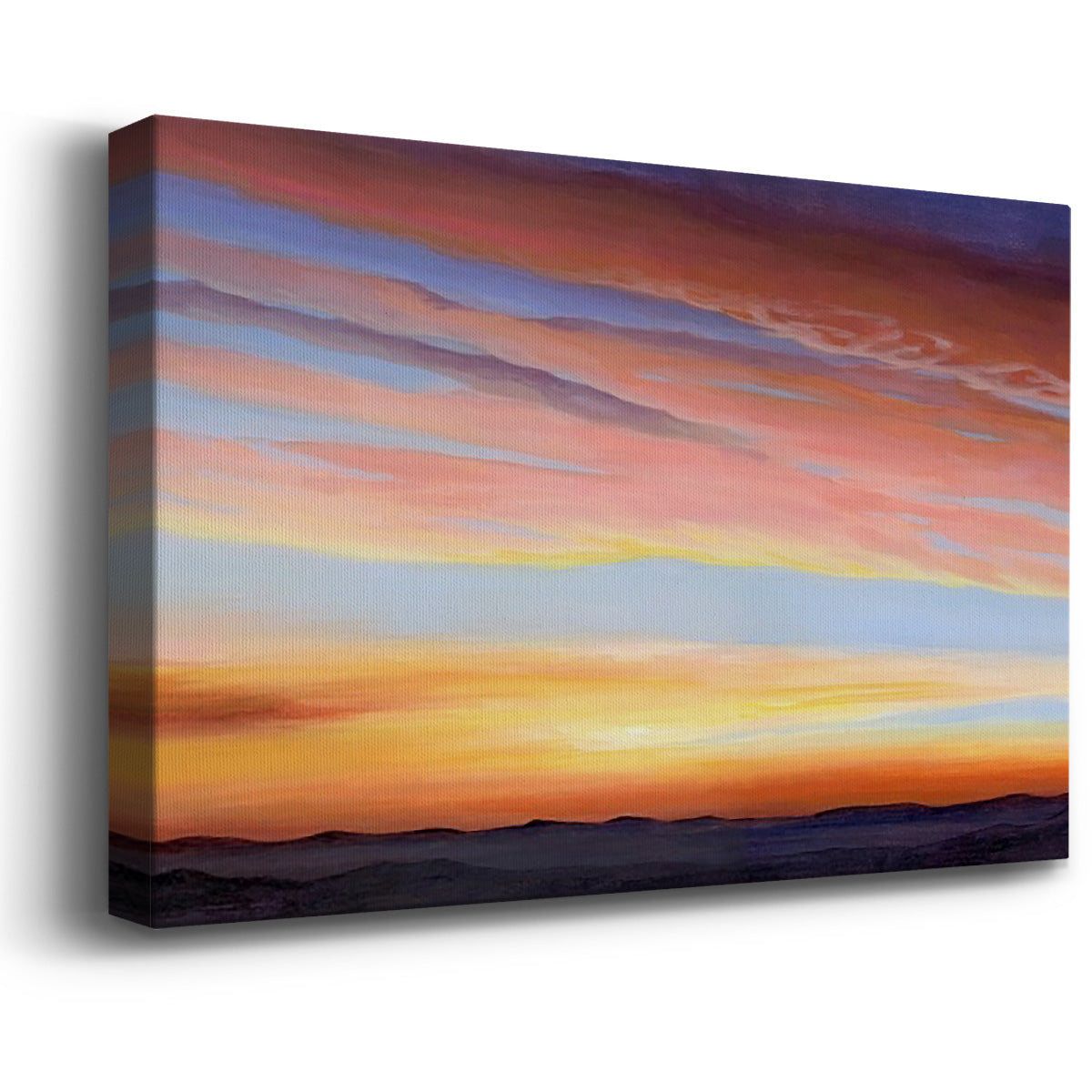 Ignited Dusk III - Canvas Art Print