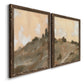 Hillside Walking Path III - Premium Framed Canvas 2 Piece Set - Ready to Hang