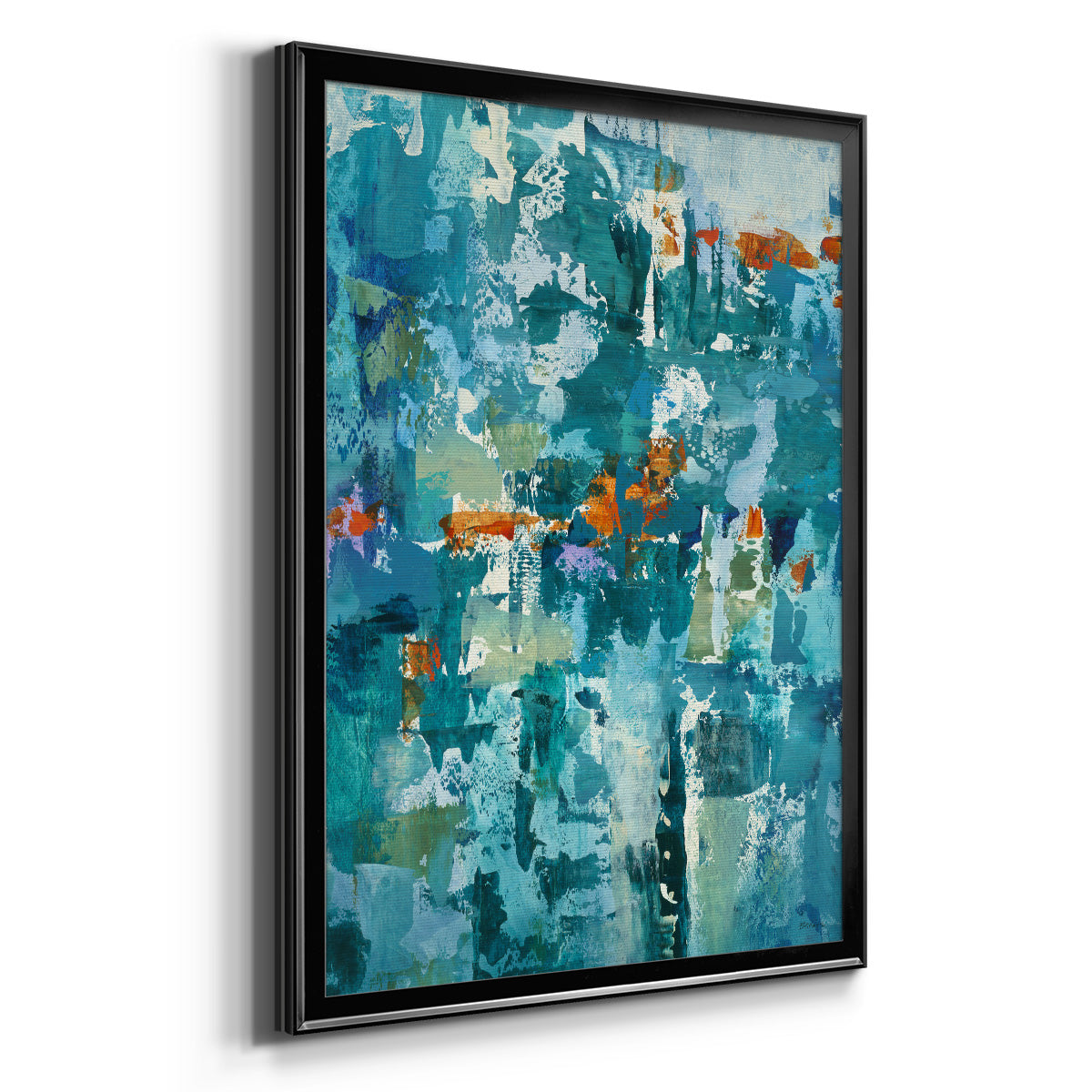 Reticent I - Modern Framed Canvas Print