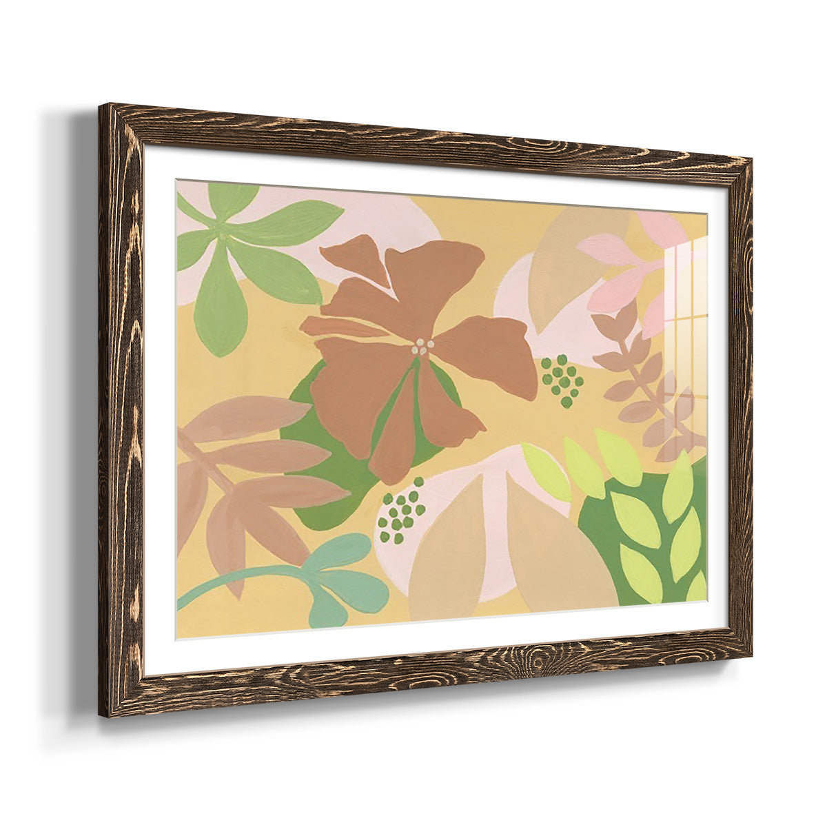 Neutral Blooms IV-Premium Framed Print - Ready to Hang