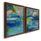 Spring Winds VII - Premium Framed Canvas 2 Piece Set - Ready to Hang