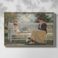 Eleanor and Benny, 1916 - Floater Framed Canvas Print