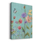 Wildflower Flutter III Premium Gallery Wrapped Canvas - Ready to Hang