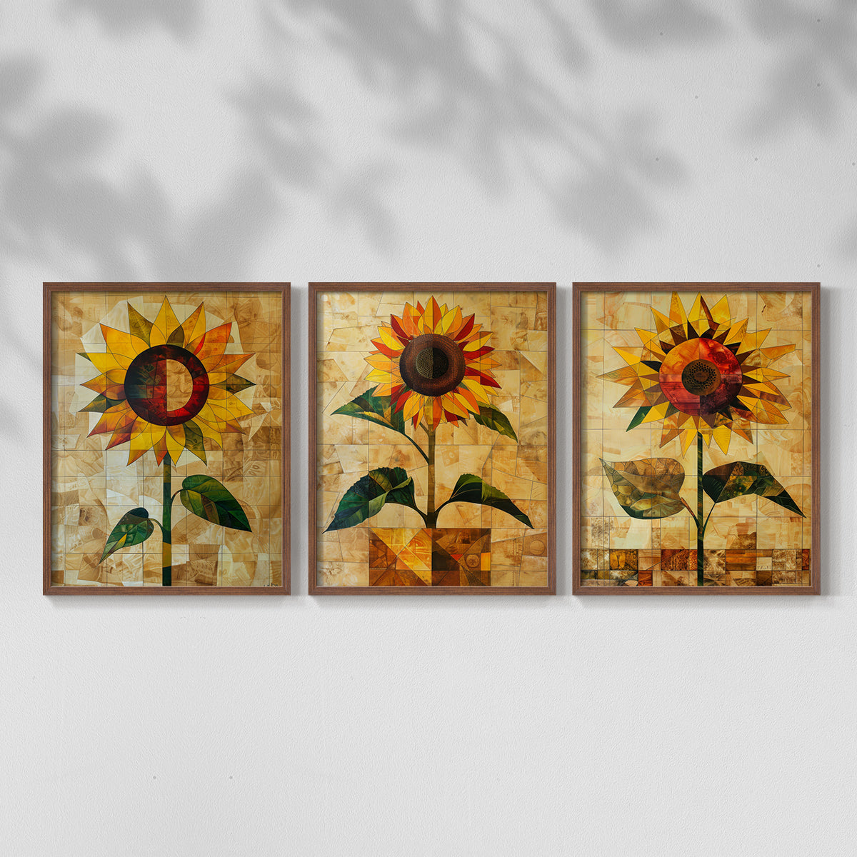 Floral Study Series CLVIII - Restickable Framed Art Set