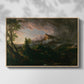 The Course of Empire: The Savage State, 1834 - Floater Framed Canvas Print