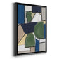 Spatial Mix II - Modern Framed Canvas Print