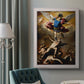 The Fall of the Rebel Angels - Ornate Framed Canvas Print