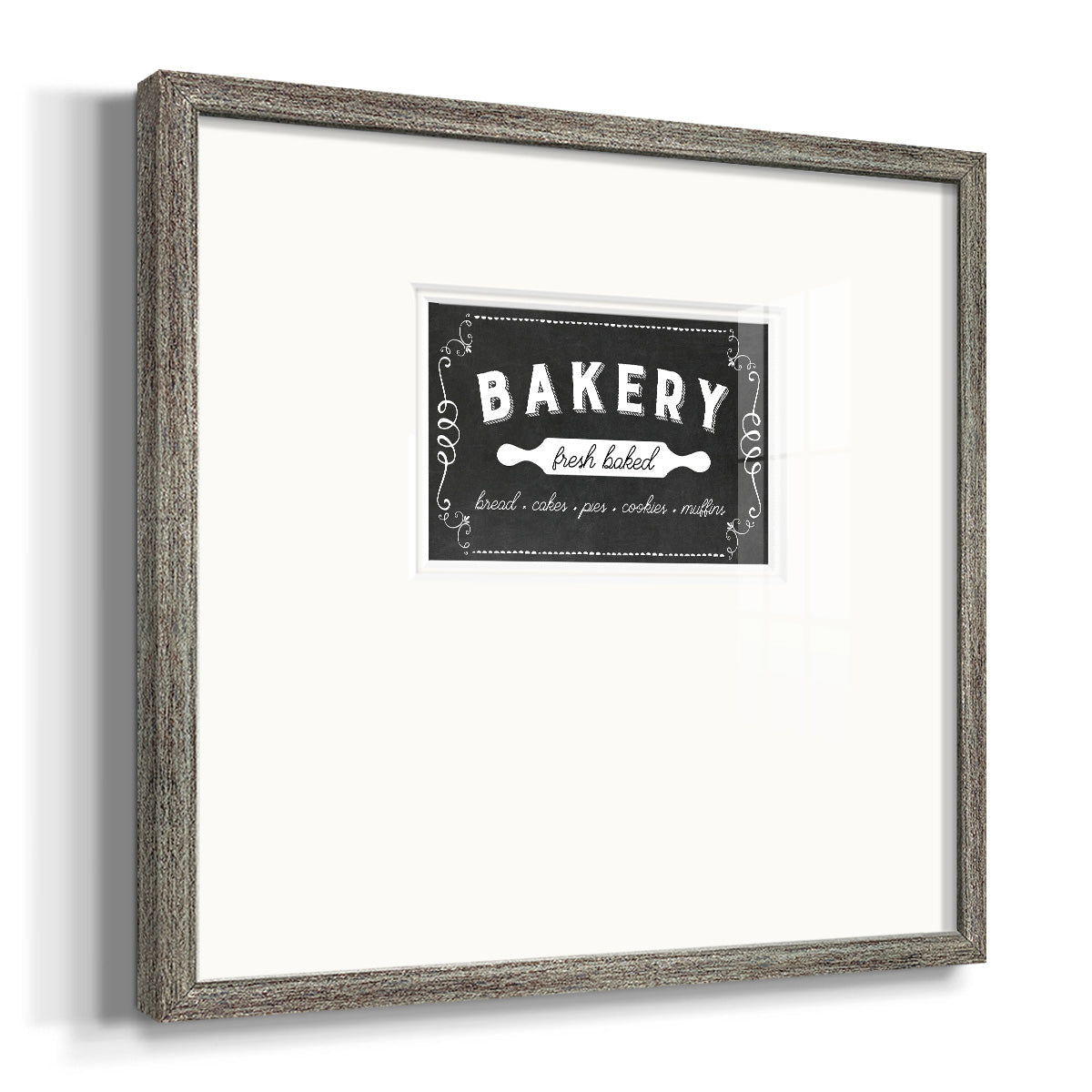 Bakery Premium Framed Print Double Matboard