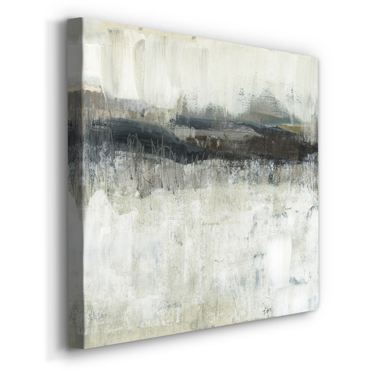 Neutral Horizon Line II - Canvas Art Print