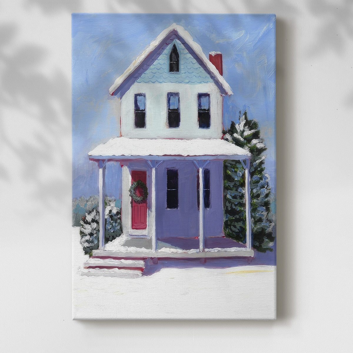 Victorian Home I - Gallery Wrapped Canvas