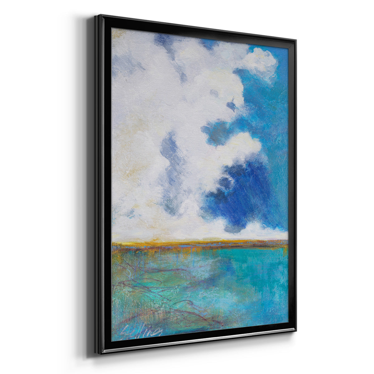 Mistrall - Modern Framed Canvas Print