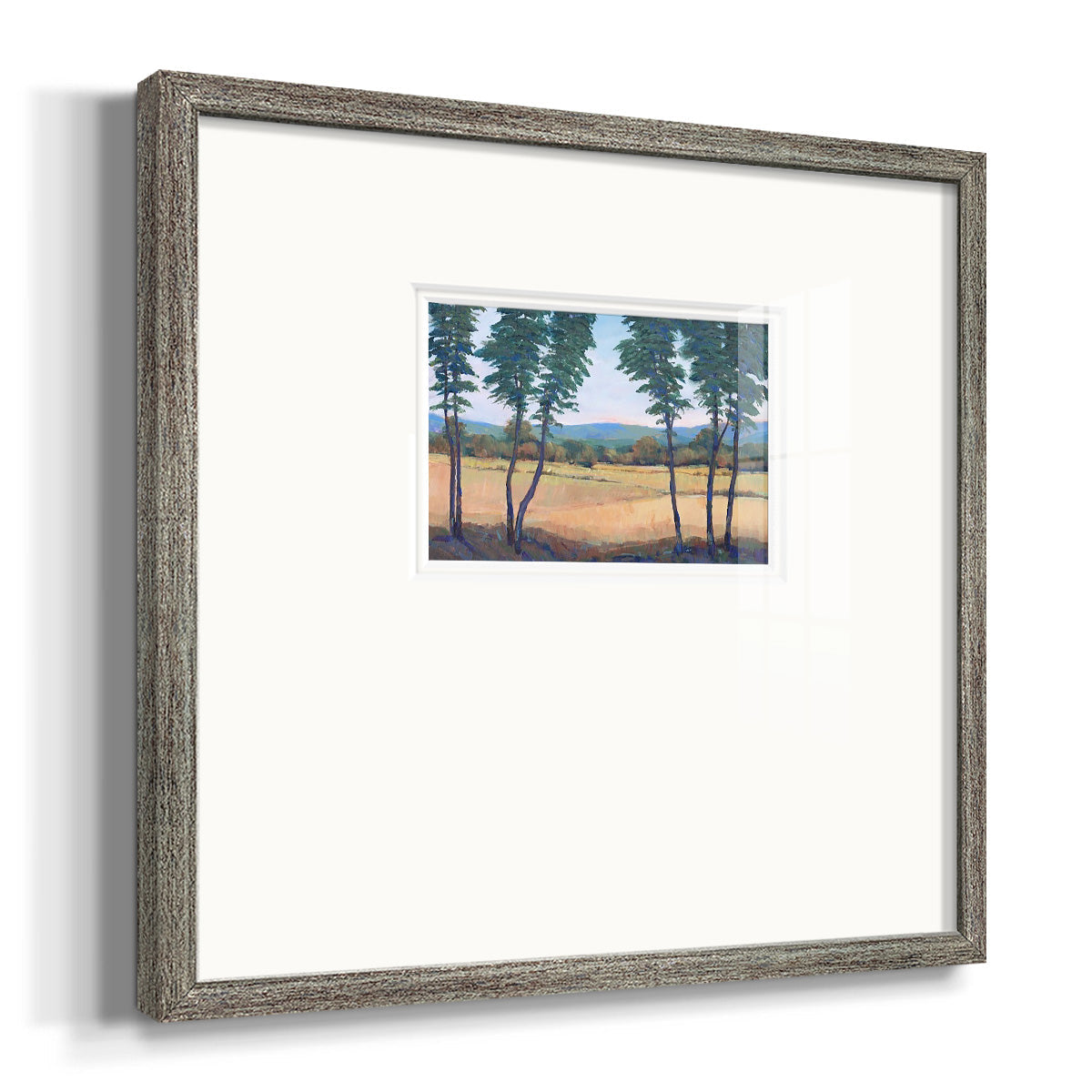 Still Morning II - Double Matboard Framed Print