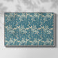 Tulip (Teal), 1875 - Floater Framed Canvas Print