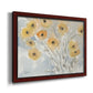 Sunset Poppies II Premium Framed Canvas- Ready to Hang