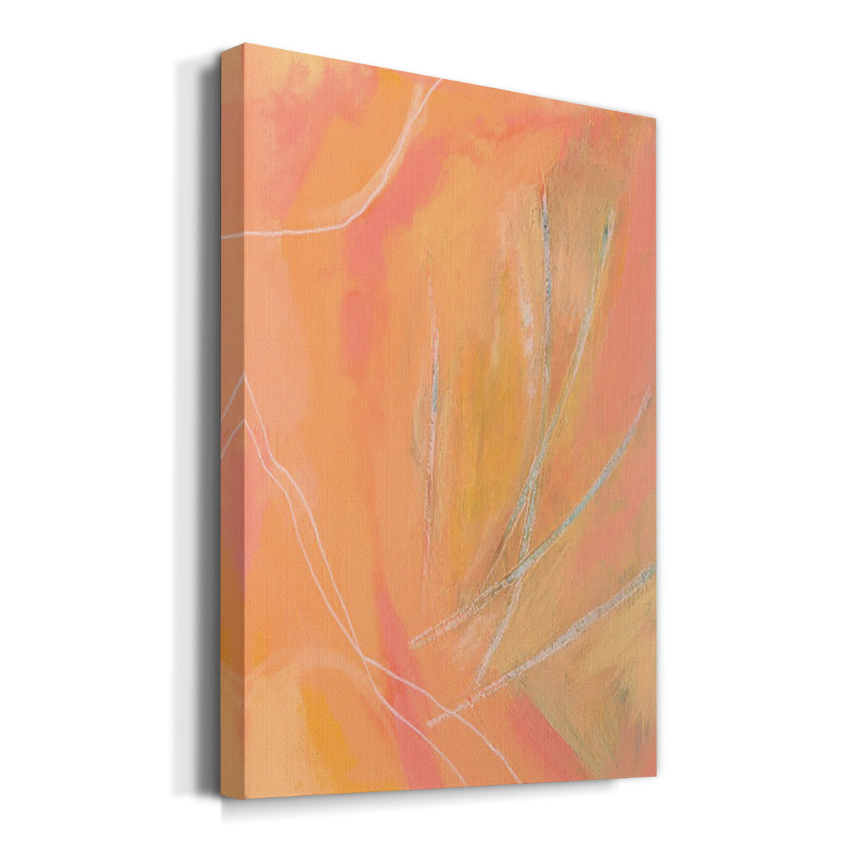 Peach Bliss II - Canvas Art Print