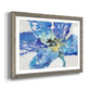 Fleur Bleue II - Barnwood Framed Art Print