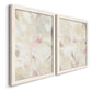 Soft Abstraction I - Premium Framed Canvas 2 Piece Set - Ready to Hang