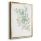 Seafoam Petals IV - Modern Framed Canvas Print