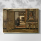 Interior of the Terninck Institution in Antwerp, 1884 - Floater Framed Canvas Print