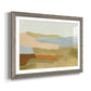 Stacked Landscape IV - Barnwood Framed Art Print