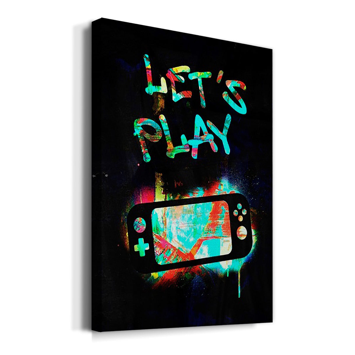 Gamer Tag III Premium Gallery Wrapped Canvas - Ready to Hang