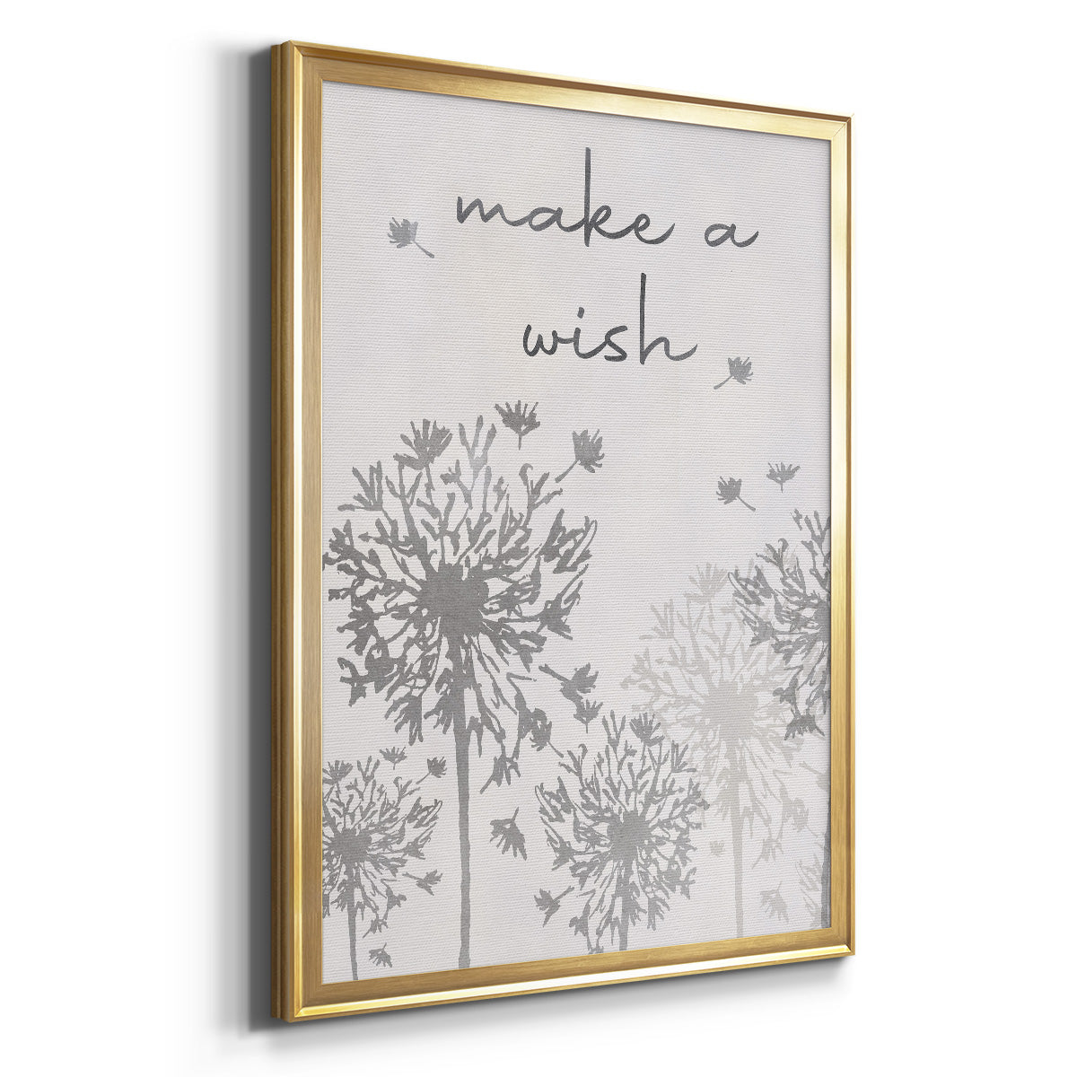 Make A Wish - Modern Framed Canvas Print