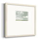 Gray Stone Sky II Premium Framed Print Double Matboard