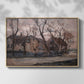 Farm near Duivendrecht in the Evening, c. 1905 - Floater Framed Canvas Print