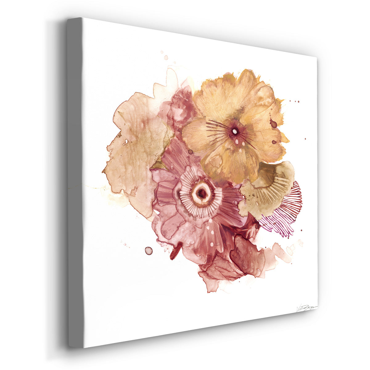 Blossom Burst I-Premium Gallery Wrapped Canvas - Ready to Hang