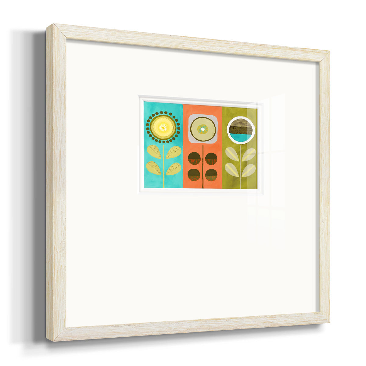 Everything is Just Fine Premium Framed Print Double Matboard