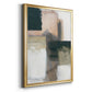 Marble Block Symmetry III - Modern Framed Canvas Print