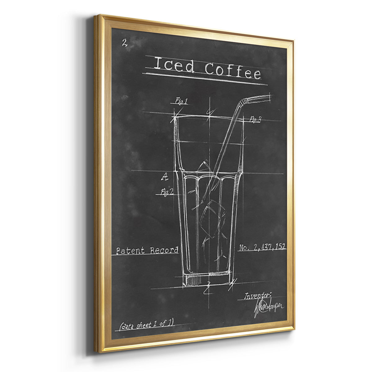 Morning Routine IV - Modern Framed Canvas Print