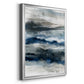 Ocean Depths - Modern Framed Canvas Print