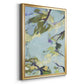 Aqua Sky - Modern Framed Canvas Print