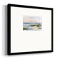 Soft Morning Sea Premium Framed Print Double Matboard