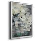 Puzzle Pieces V2 - Modern Framed Canvas Print