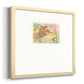 Neutral Blooms IV Premium Framed Print Double Matboard