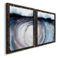 Geode Valley I - Premium Framed Canvas 2 Piece Set - Ready to Hang