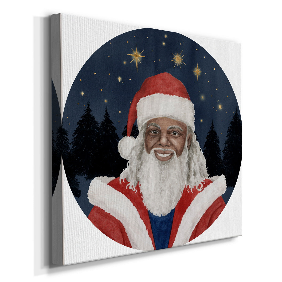 Celestial Christmas Collection C-Premium Gallery Wrapped Canvas - Ready to Hang