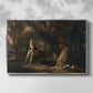 The Reverend Thomas Levett and Favourite Dogs, Cock-Shooting, 1811 - Floater Framed Canvas Print