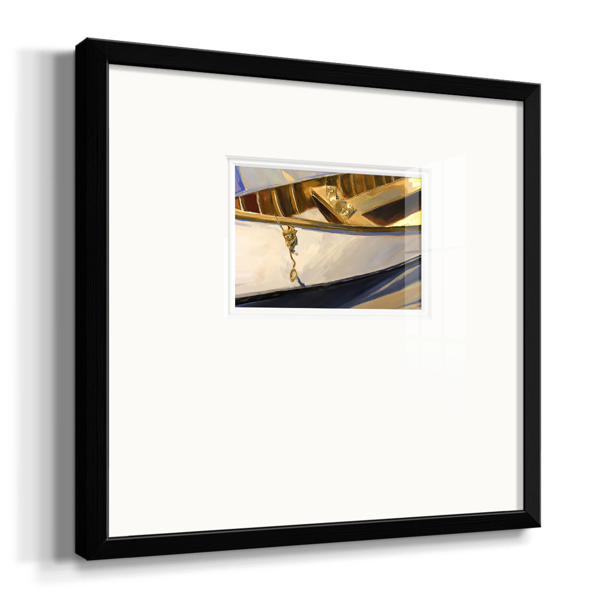 Golden Cano III Premium Framed Print Double Matboard