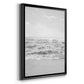 Gentle Tides I - Modern Framed Canvas Print