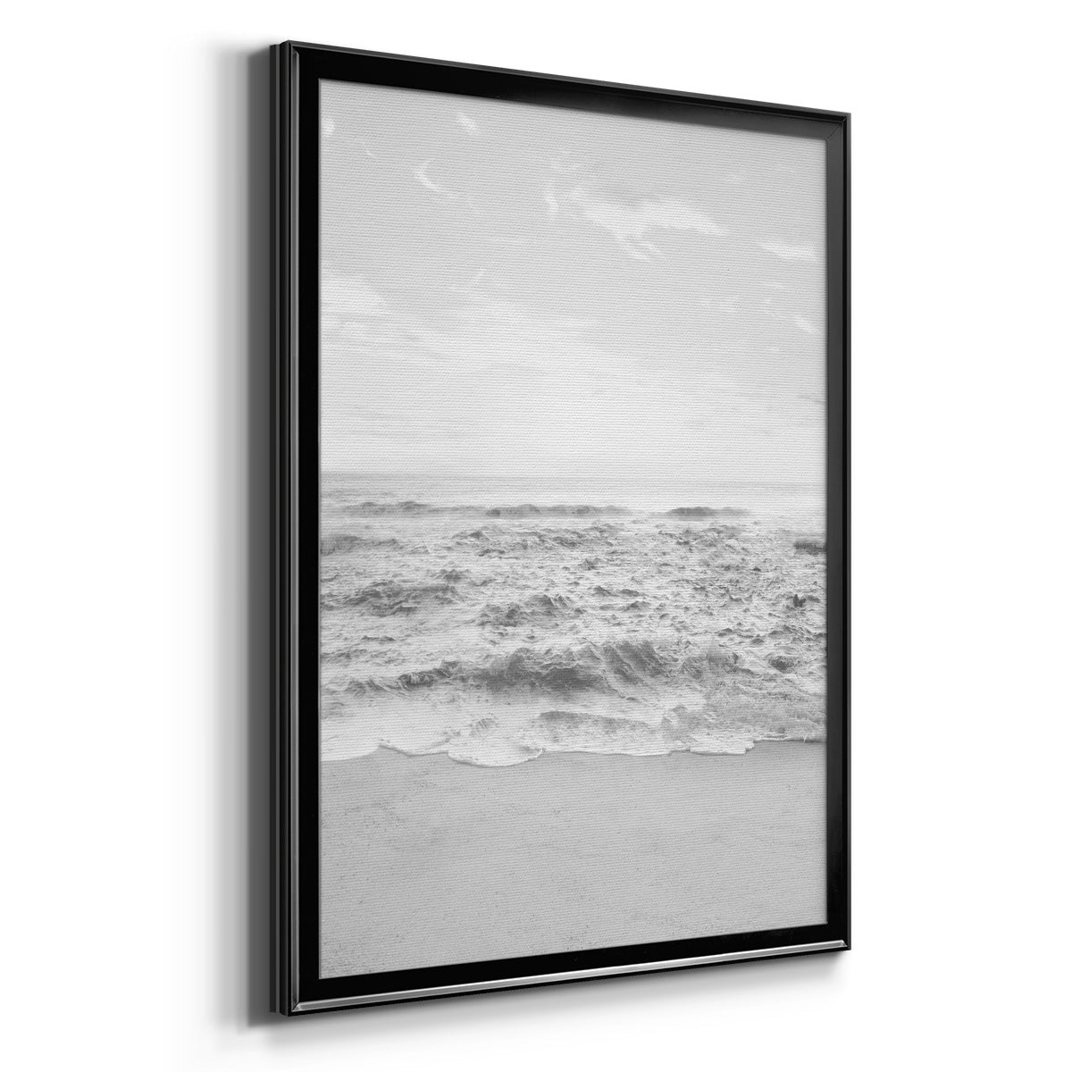 Gentle Tides I - Modern Framed Canvas Print