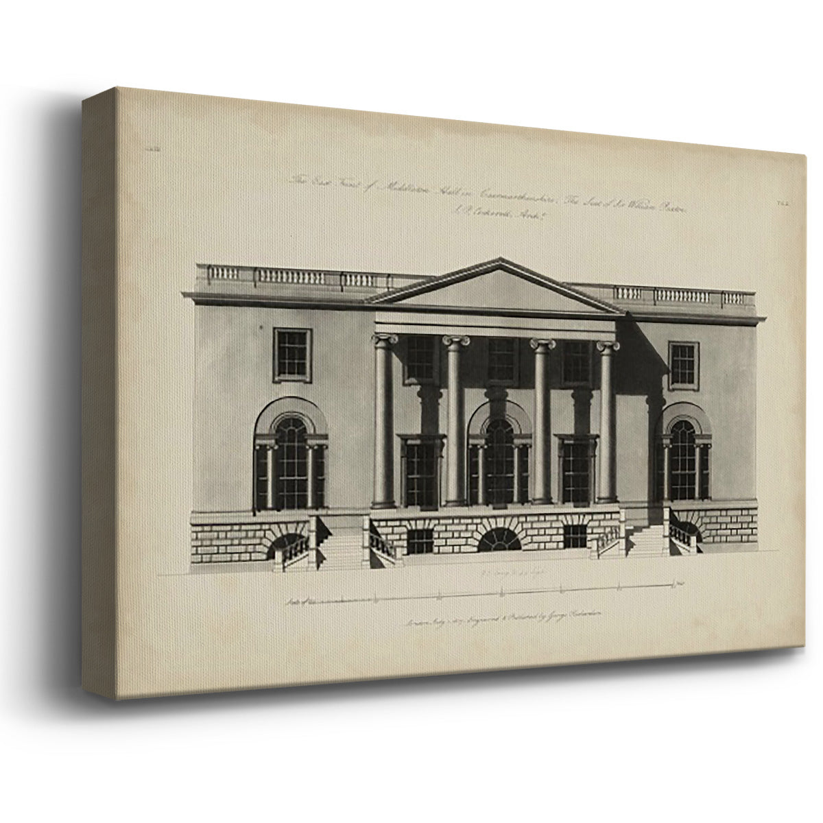 Richardson Architecture I - Canvas Art Print