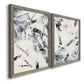 Fractured Ice I - Premium Framed Canvas 2 Piece Set - Ready to Hang