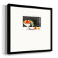 Watercolor Fruit Bowl II Premium Framed Print Double Matboard