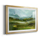 Emerald View III Premium Framed Print - Ready to Hang