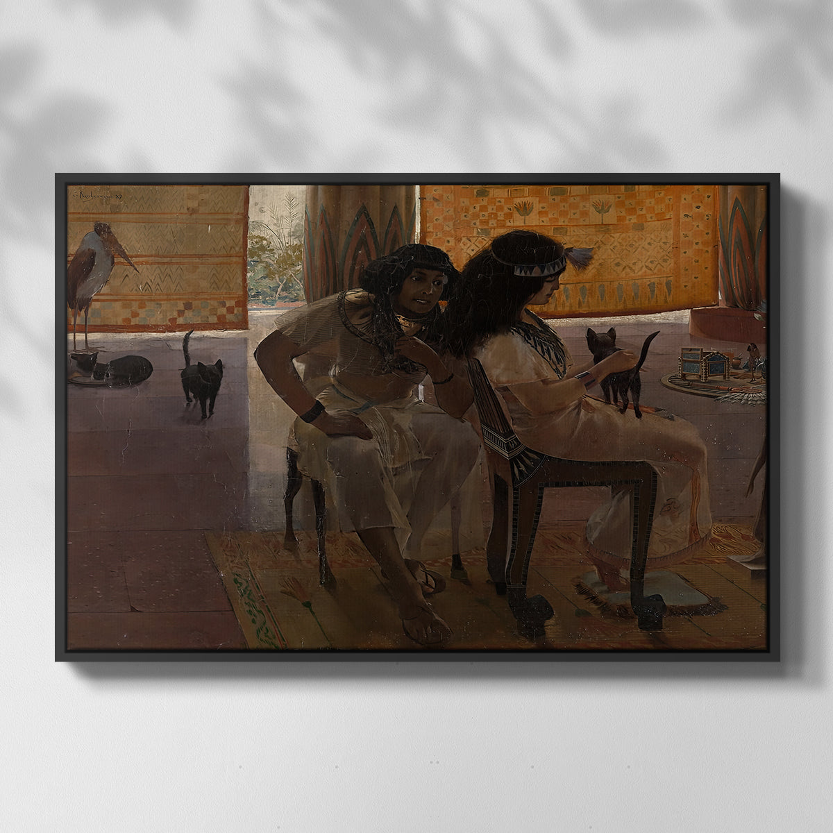 The Age of the Pharaohs, 1914 - Floater Framed Canvas Print