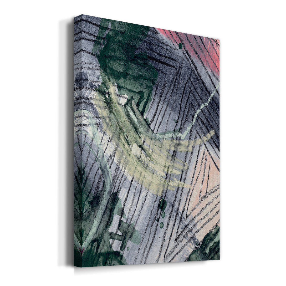 Angled Spaces III Premium Gallery Wrapped Canvas - Ready to Hang